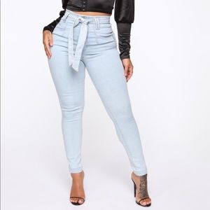 Fashion Nova High Rise Jeans
